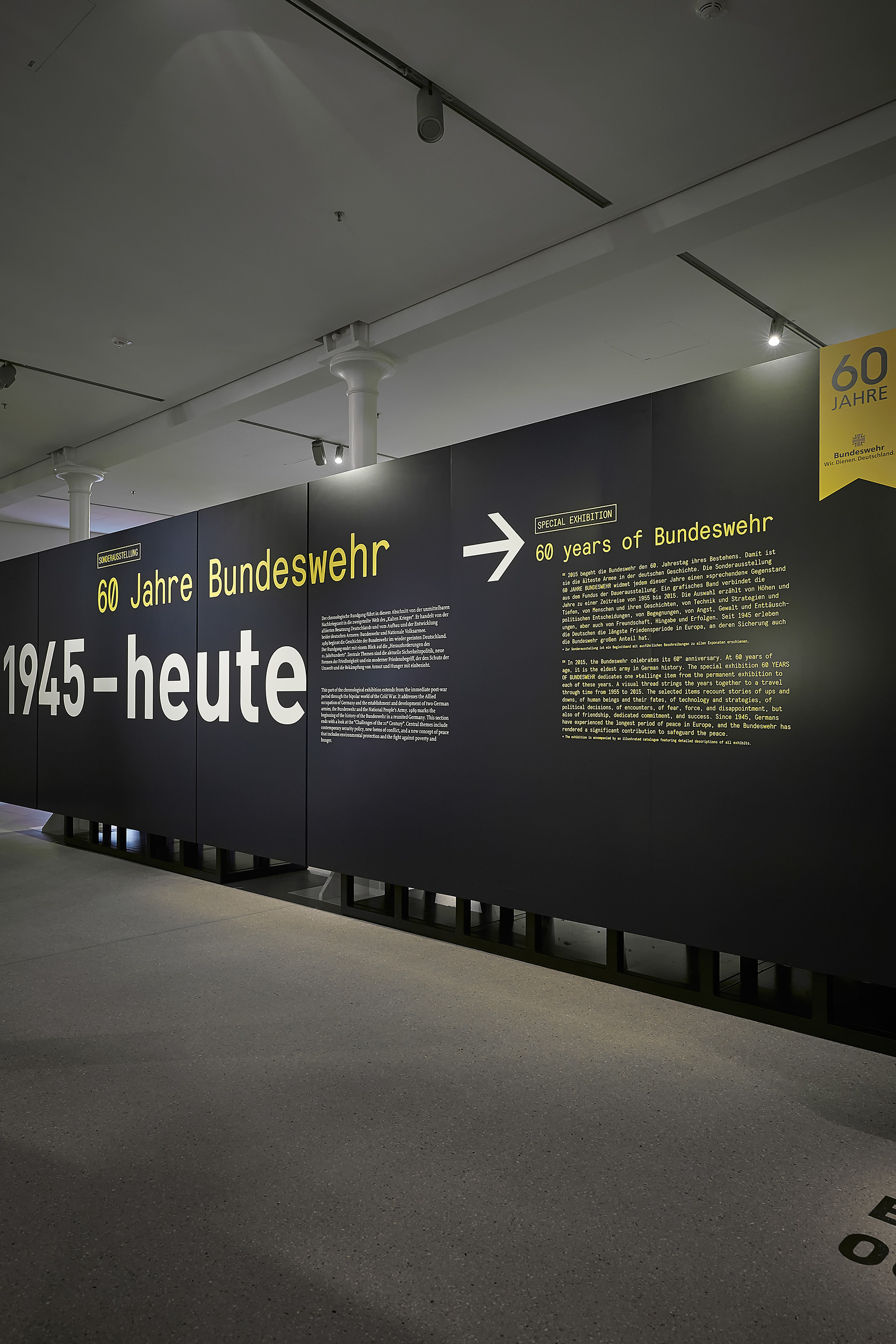 Mäder Haslbeck exhibition / 60 Jahre Bundeswehr