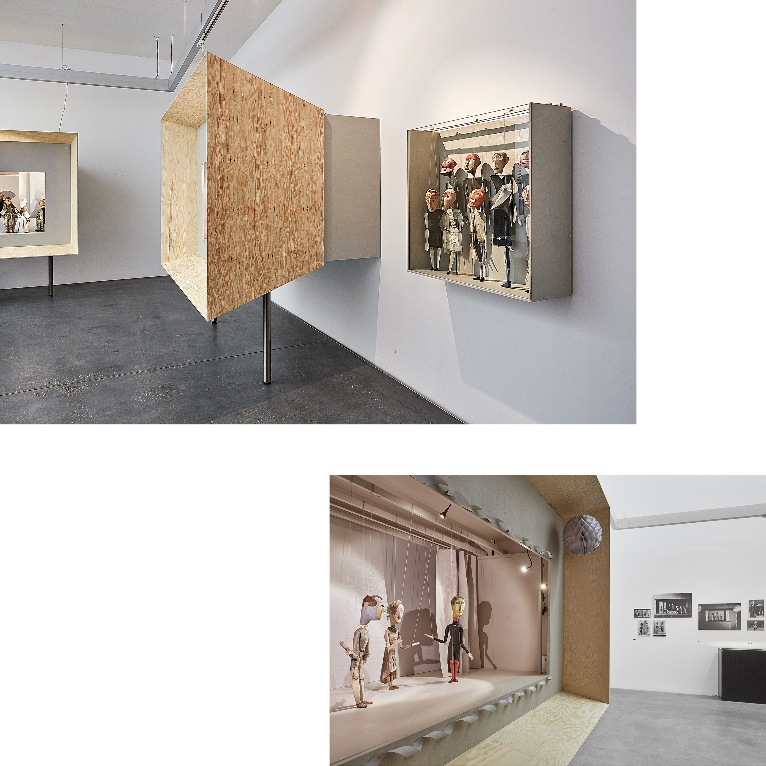 Mäder Haslbeck exhibition / Moderne in der Werkstatt / Puppentheater