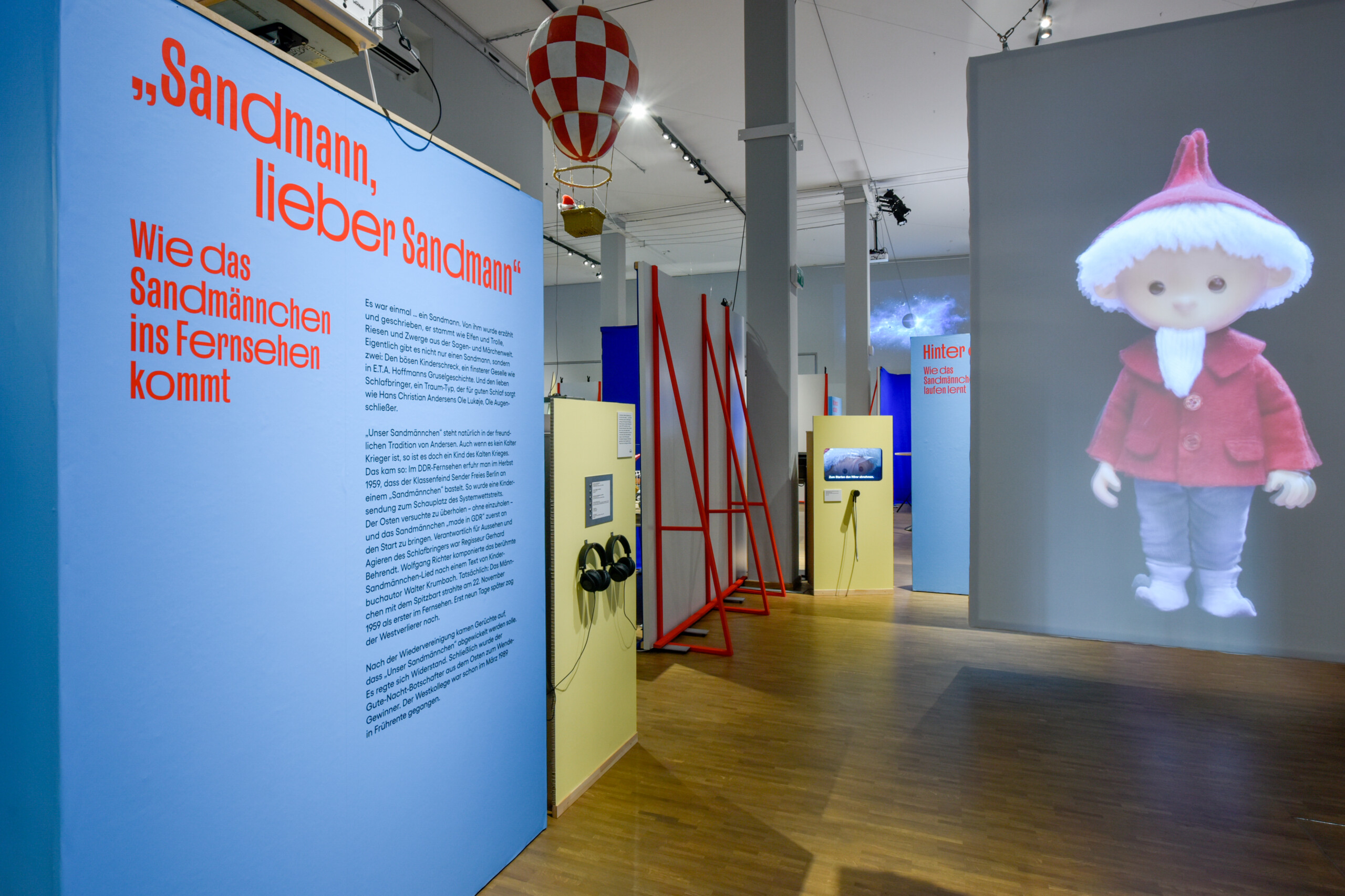 Mäder Haslbeck exhibition / Unser Sandmännchen in Leipzig